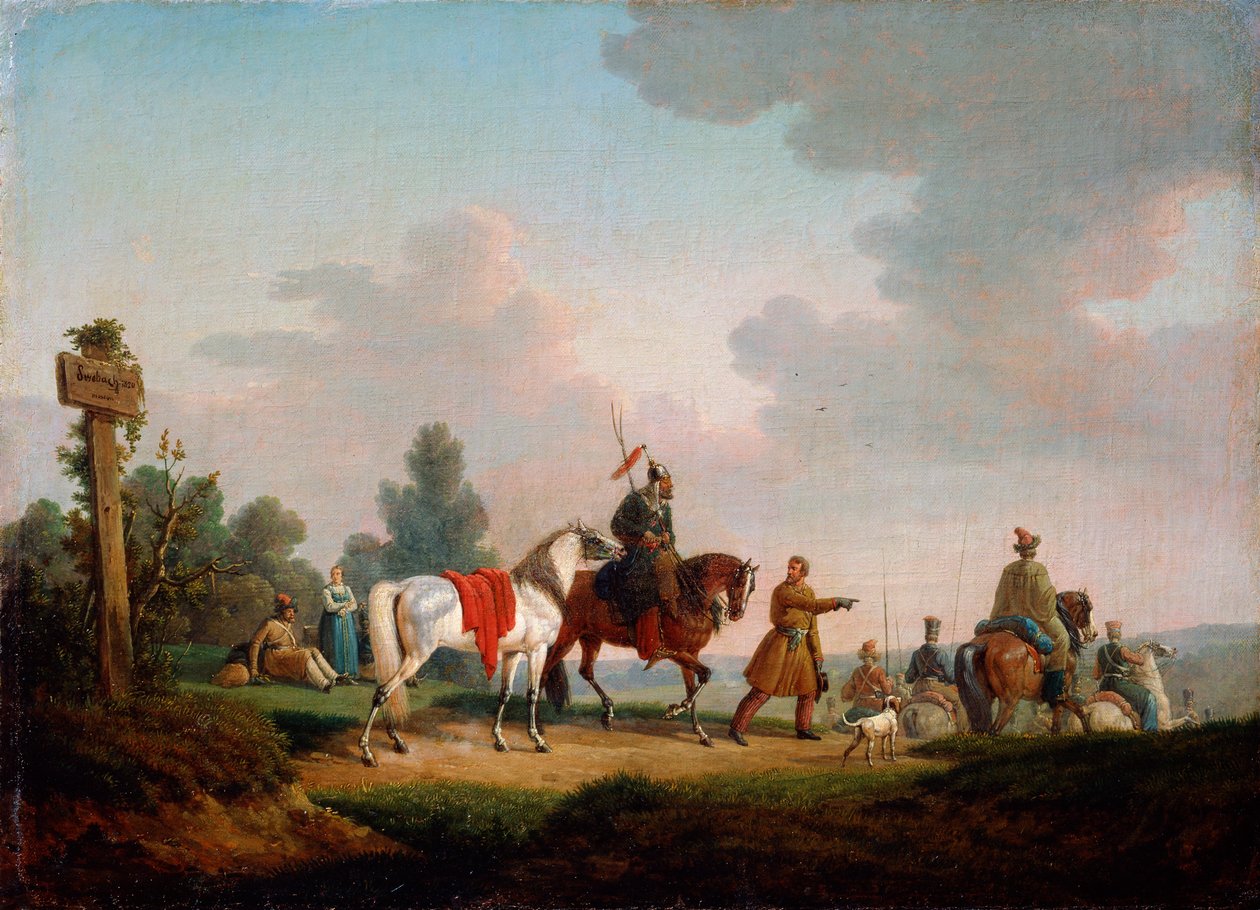 Les Partisans en 1812, 1820 - Edouard Swebach