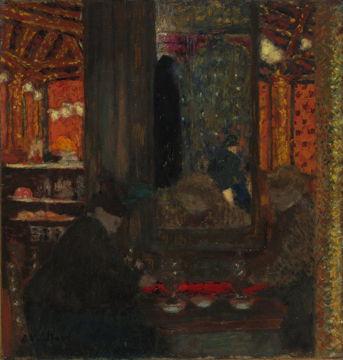 Au Café - Edouard Vuillard