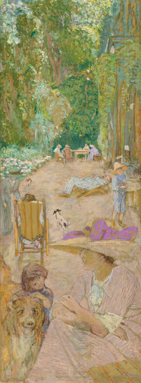 Aux Pavillons à Cricqueboeuf - Edouard Vuillard