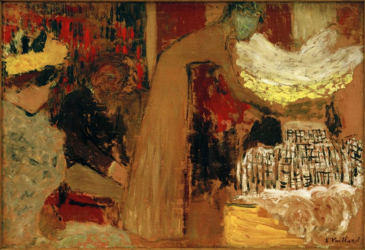 E. Vuillard, La diseuse - Edouard Vuillard