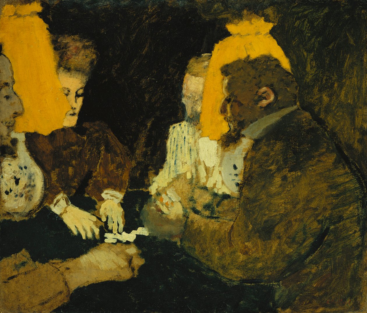 Partie de Cartes - Edouard Vuillard