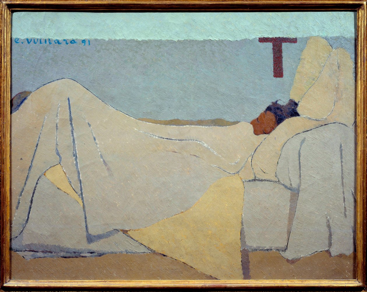 Au lit - Edouard Vuillard