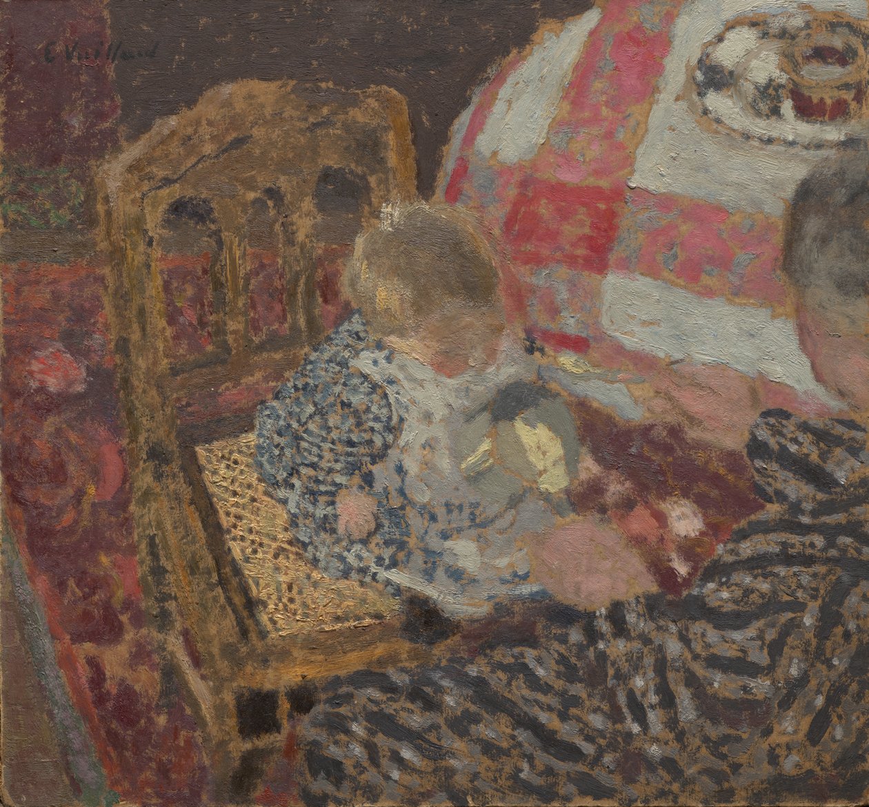 Déjeuner (Annette et sa grand-mère) - Edouard Vuillard