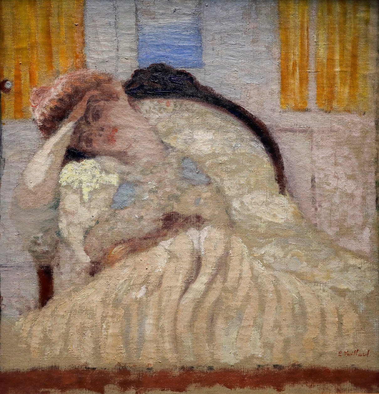Misia assise dans un fauteuil - Edouard Vuillard
