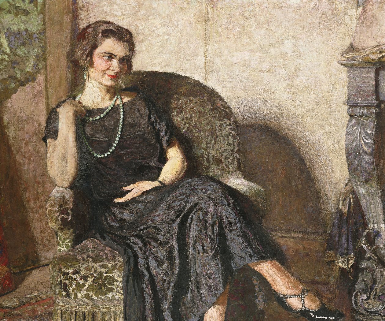 Portrait de Mme Fridette Satton - Edouard Vuillard