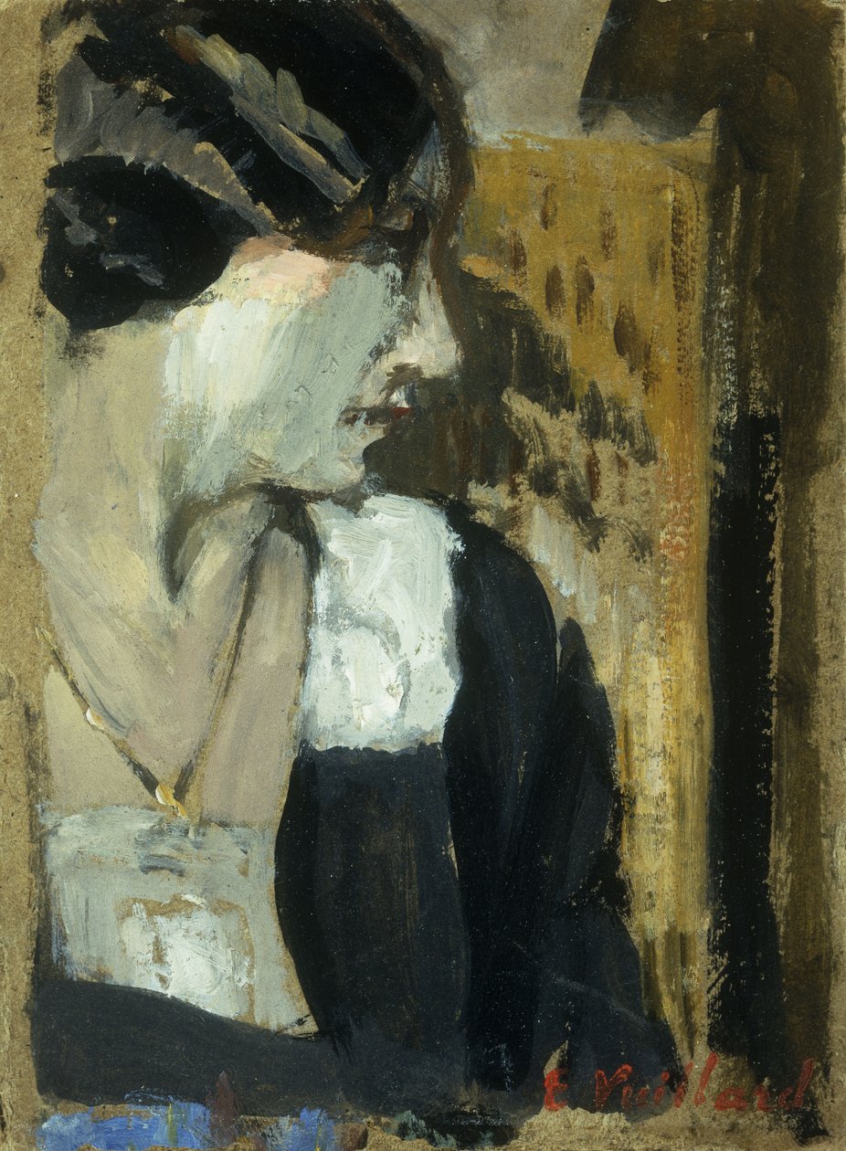 Profil de Femme - Edouard Vuillard