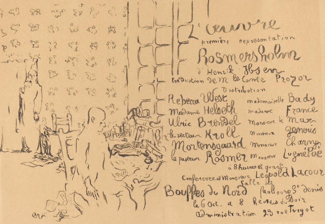 Rosmersholm - Edouard Vuillard