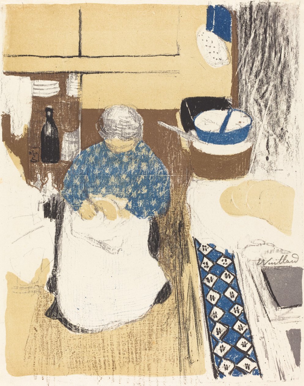 La cuisinière - Edouard Vuillard