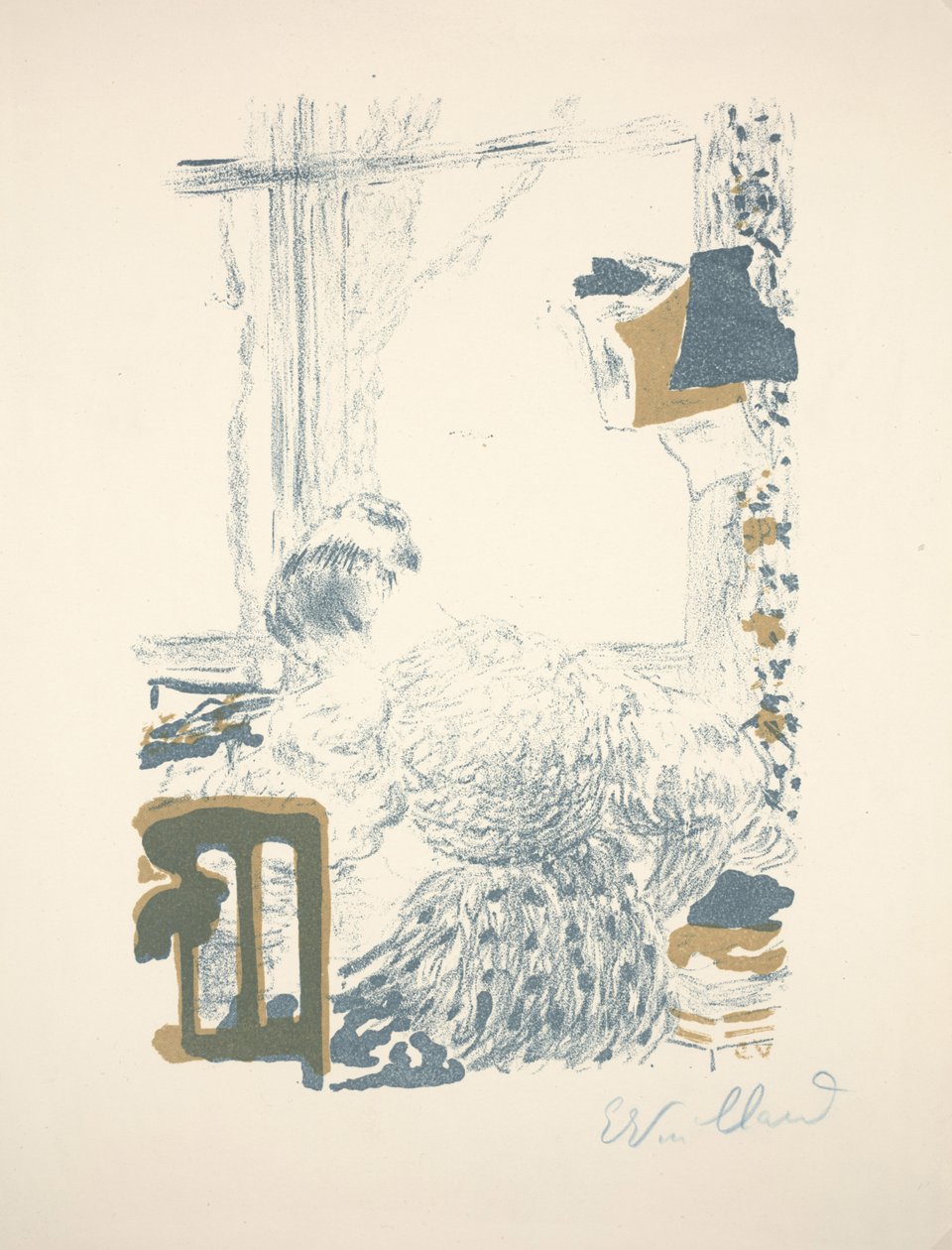 La Couturière - Edouard Vuillard
