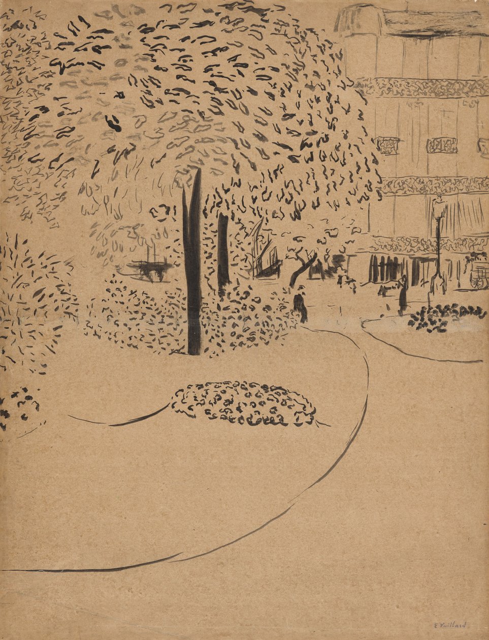 La place - Edouard Vuillard
