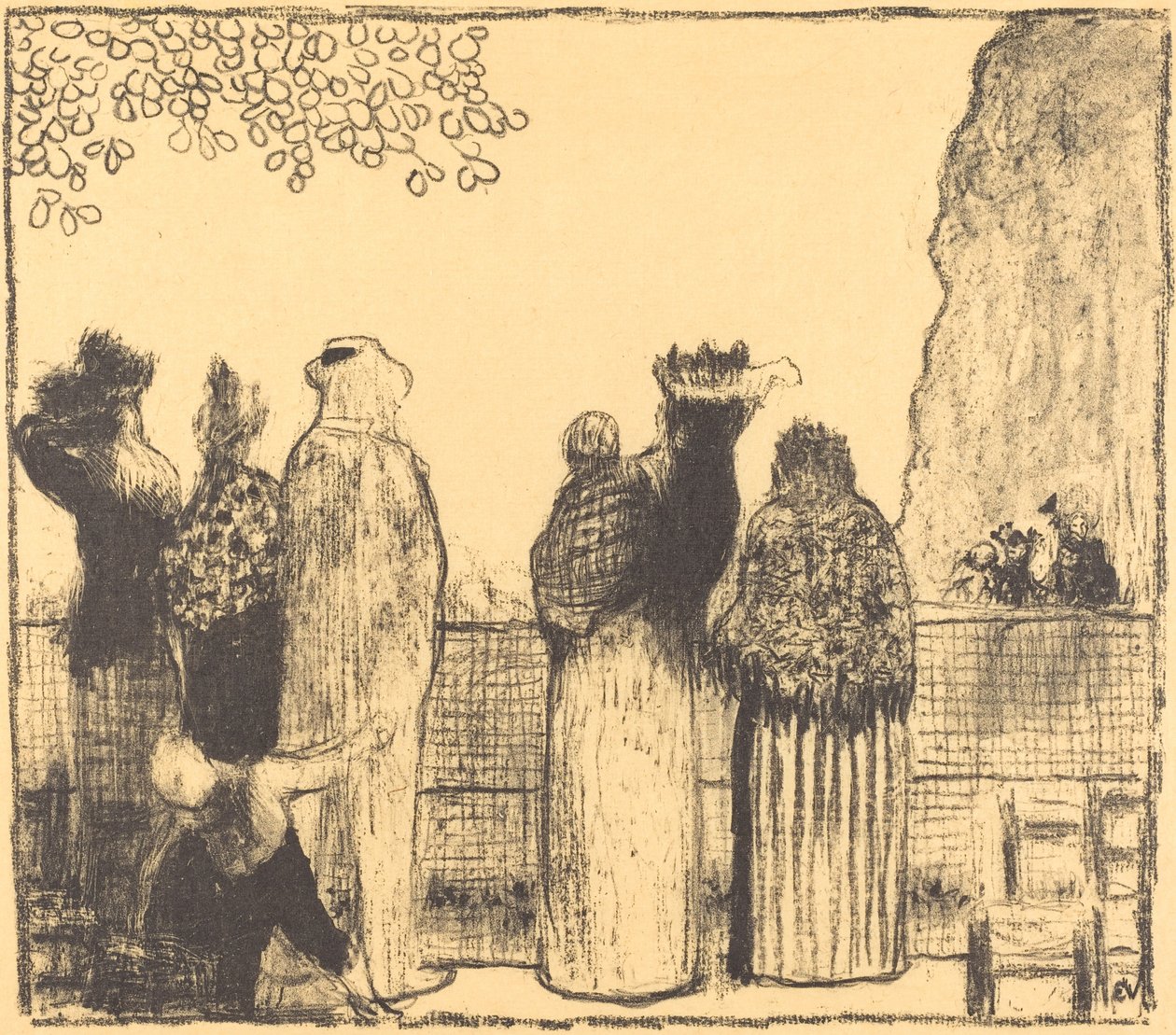 Les Tuileries - Edouard Vuillard