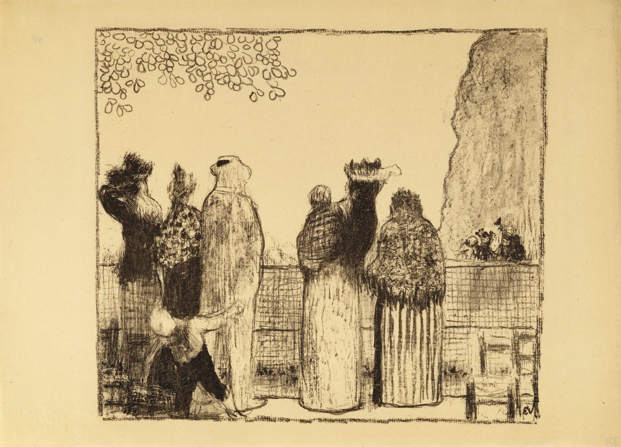 Les Tuileries, 1895 - Edouard Vuillard