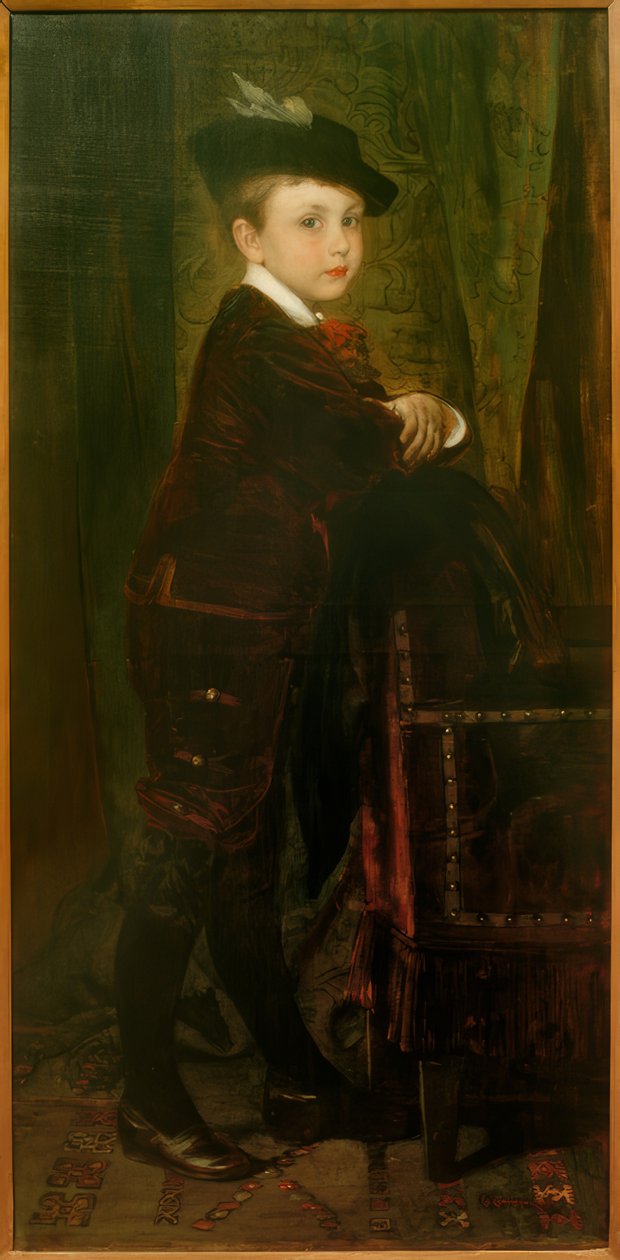 Portrait de Hans von Liebieg - Eduard Charlemont