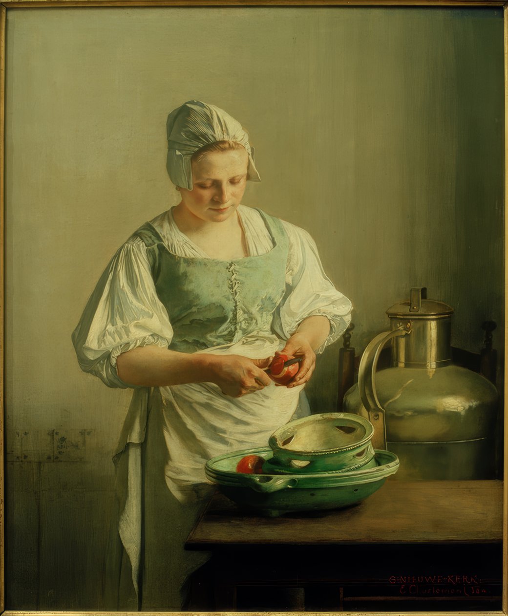 La cuisinière - Eduard Charlemont