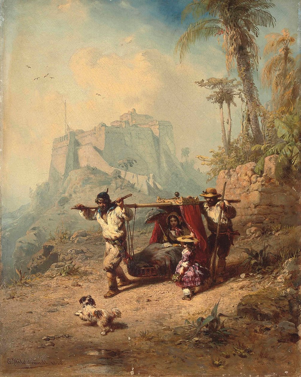 Château de Pico, Madère - Eduard Hildebrandt
