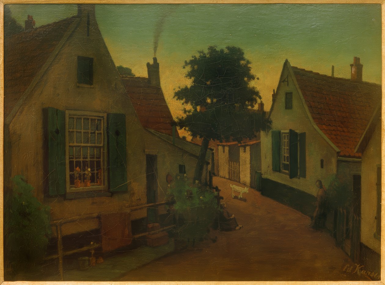 Rue à Domburg - Eduard Karsen