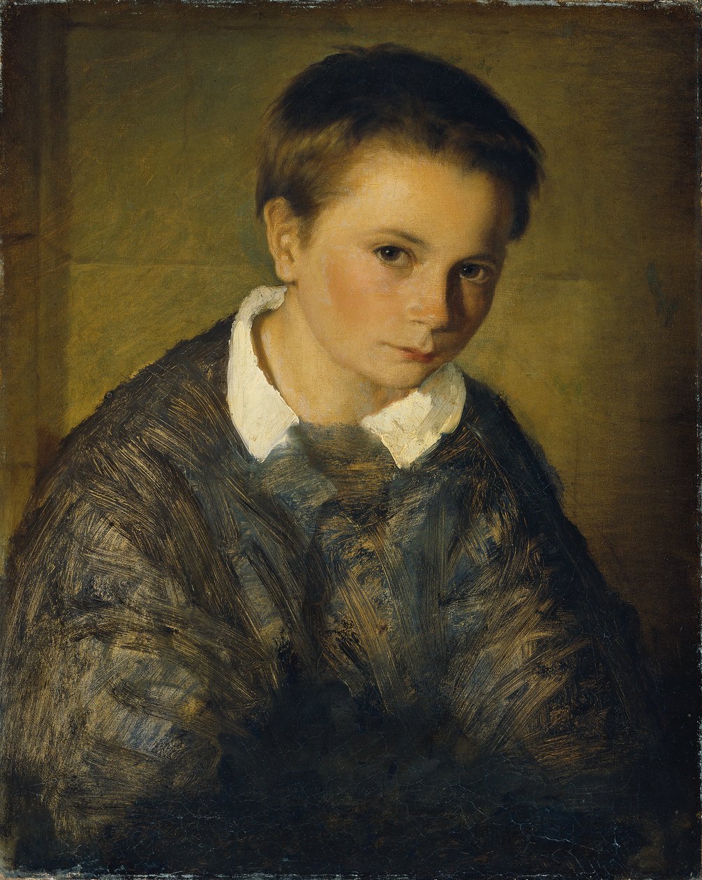 Portrait de garçon - Eduard Kurzbauer