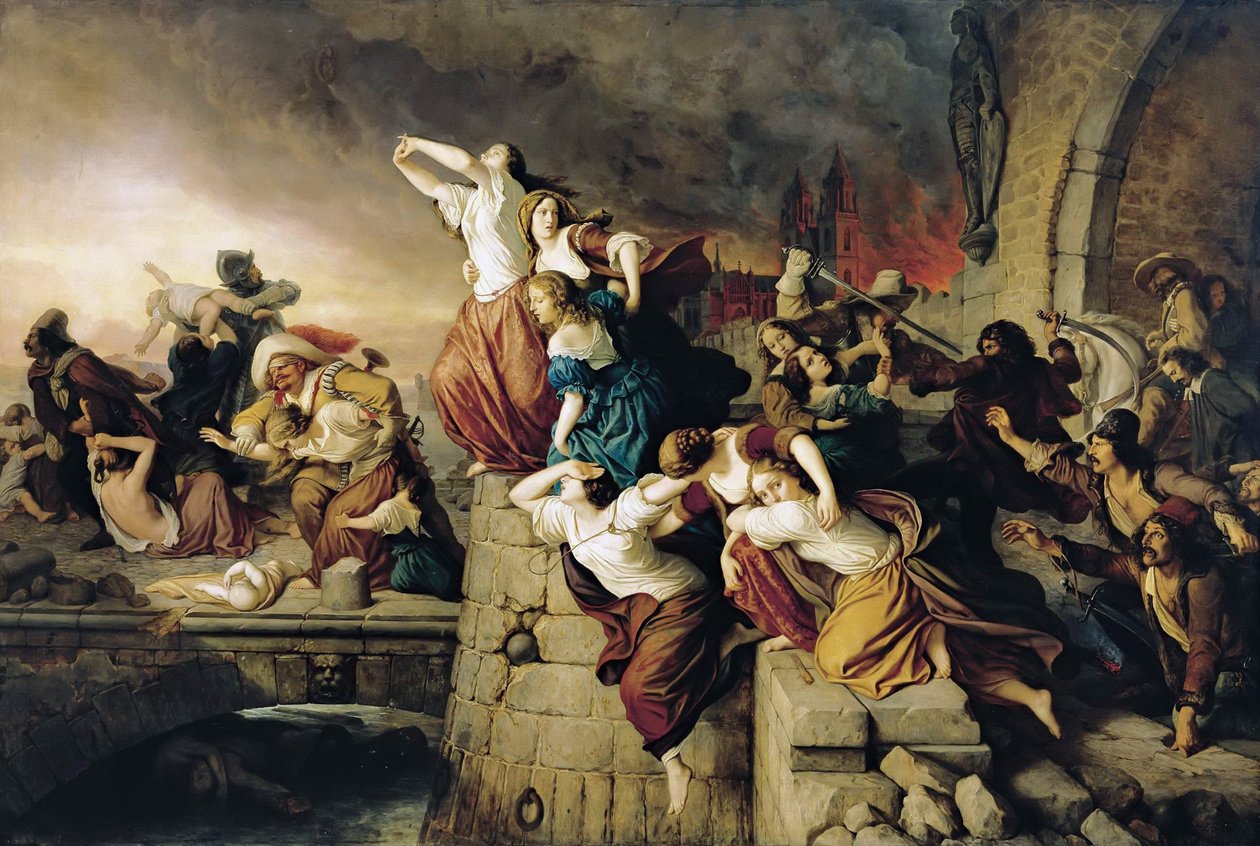 Le sac de Magdebourg, 1852-1860 - Eduard Steinbrueck
