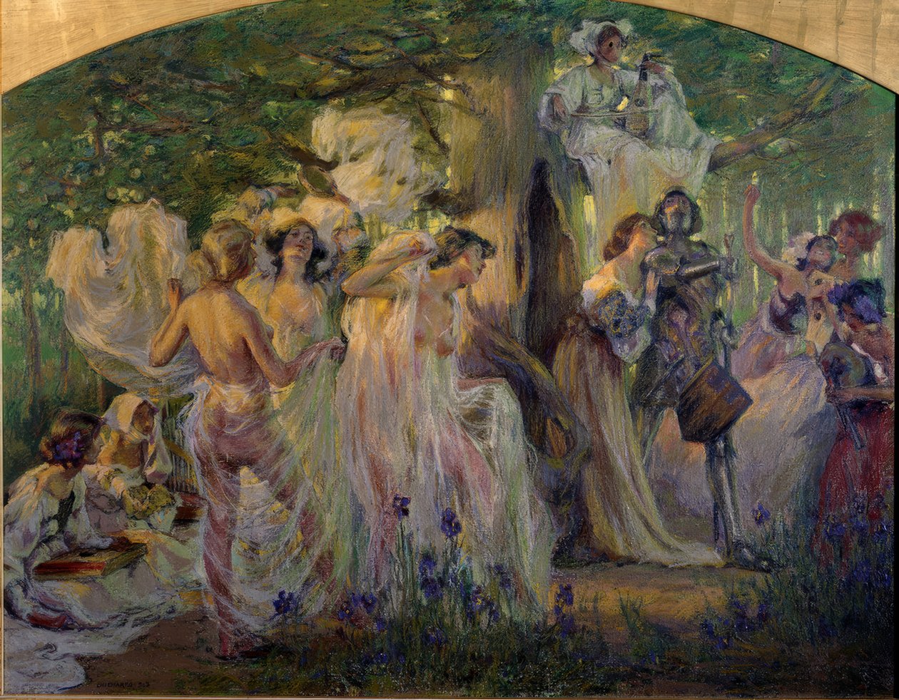 Reinaldo dans la forêt enchantée - Eduardo Chicharro y Agüera