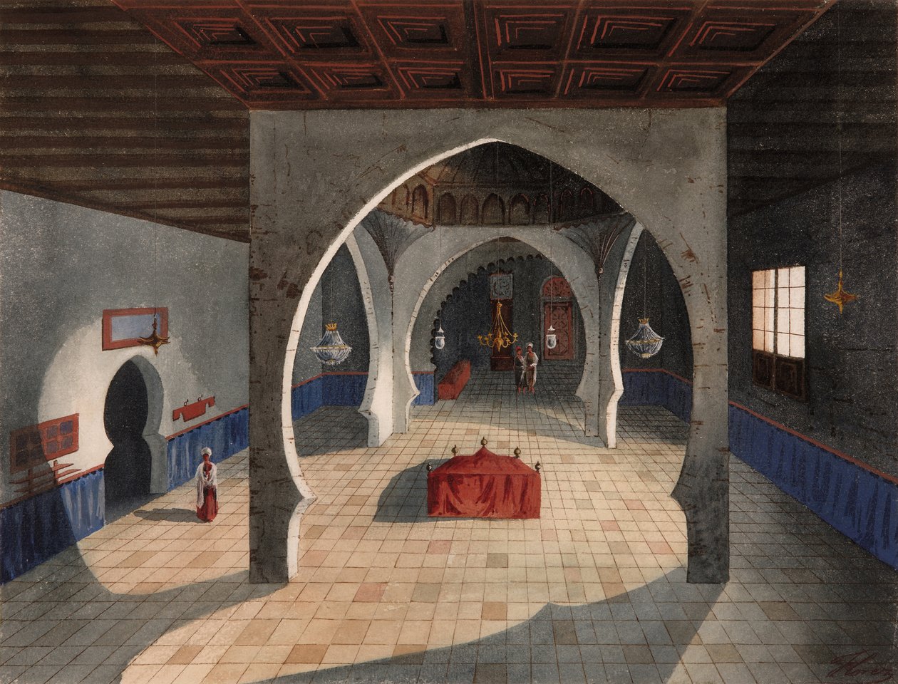 Une mosquée - Eduardo Flores Ibáñez
