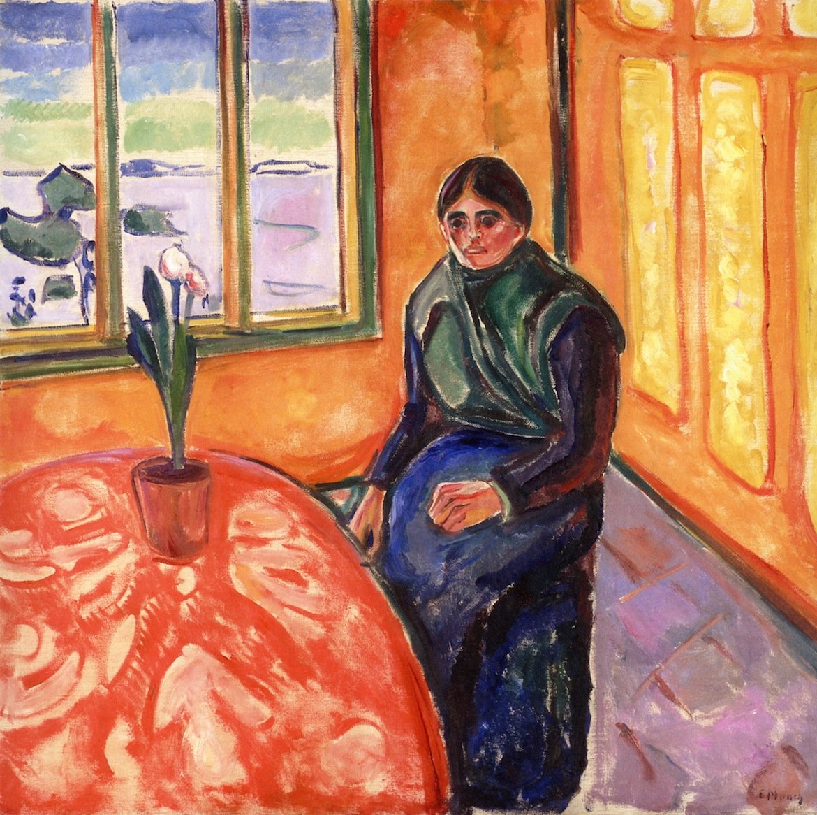 Mélancolie - Edvard Munch