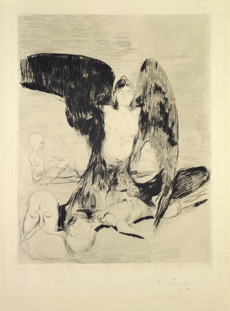 Vampire, 1894 - Edvard Munch