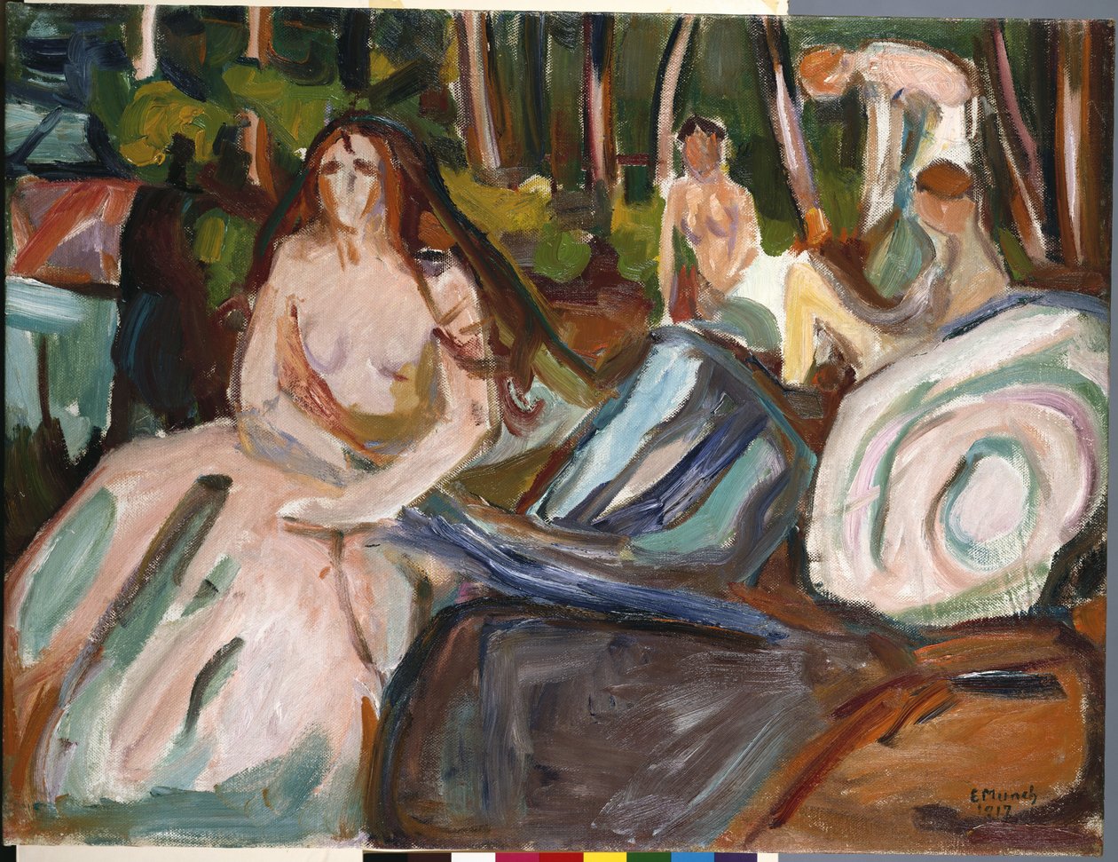 Baigneurs - Edvard Munch