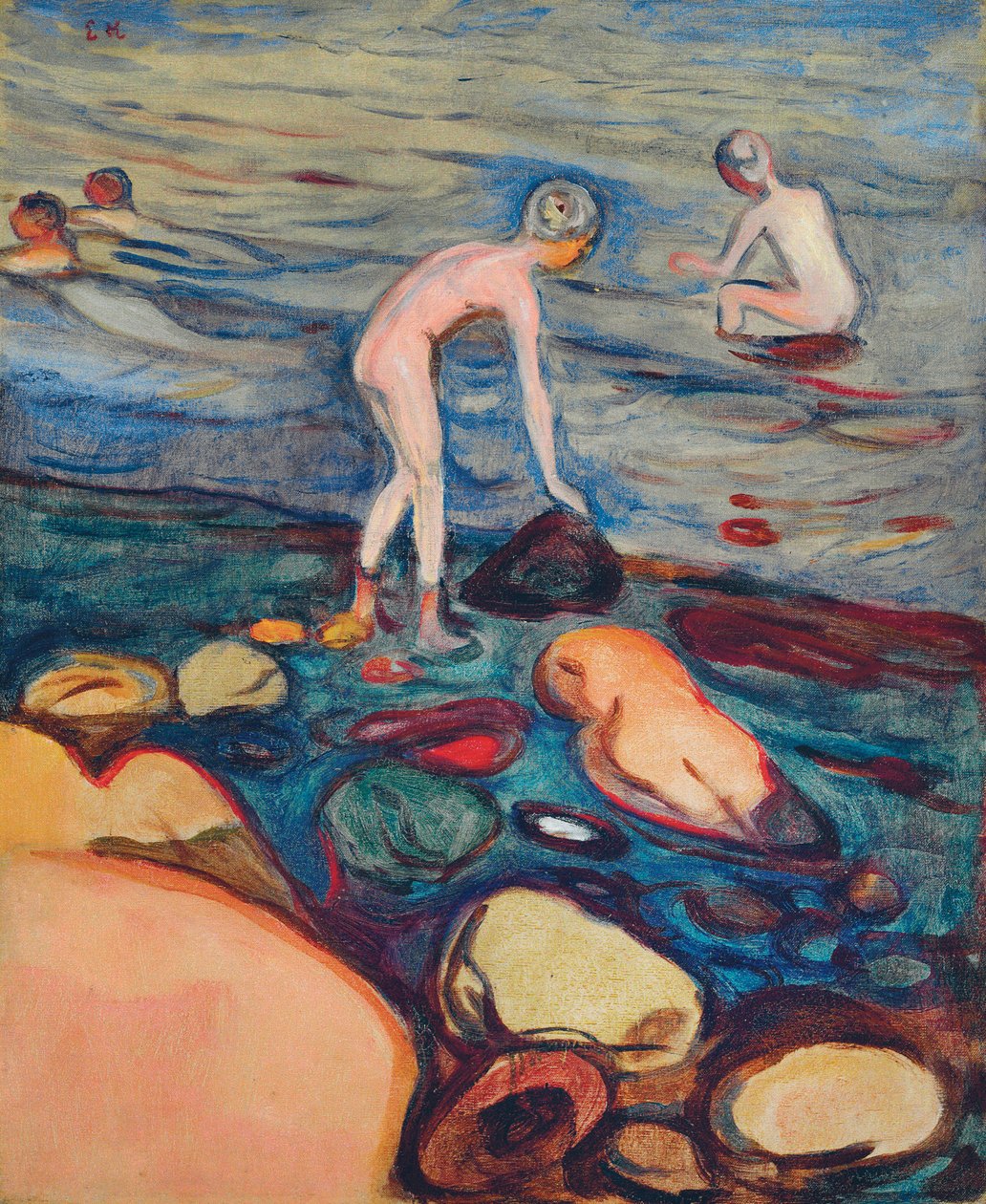 Baigneurs - Edvard Munch