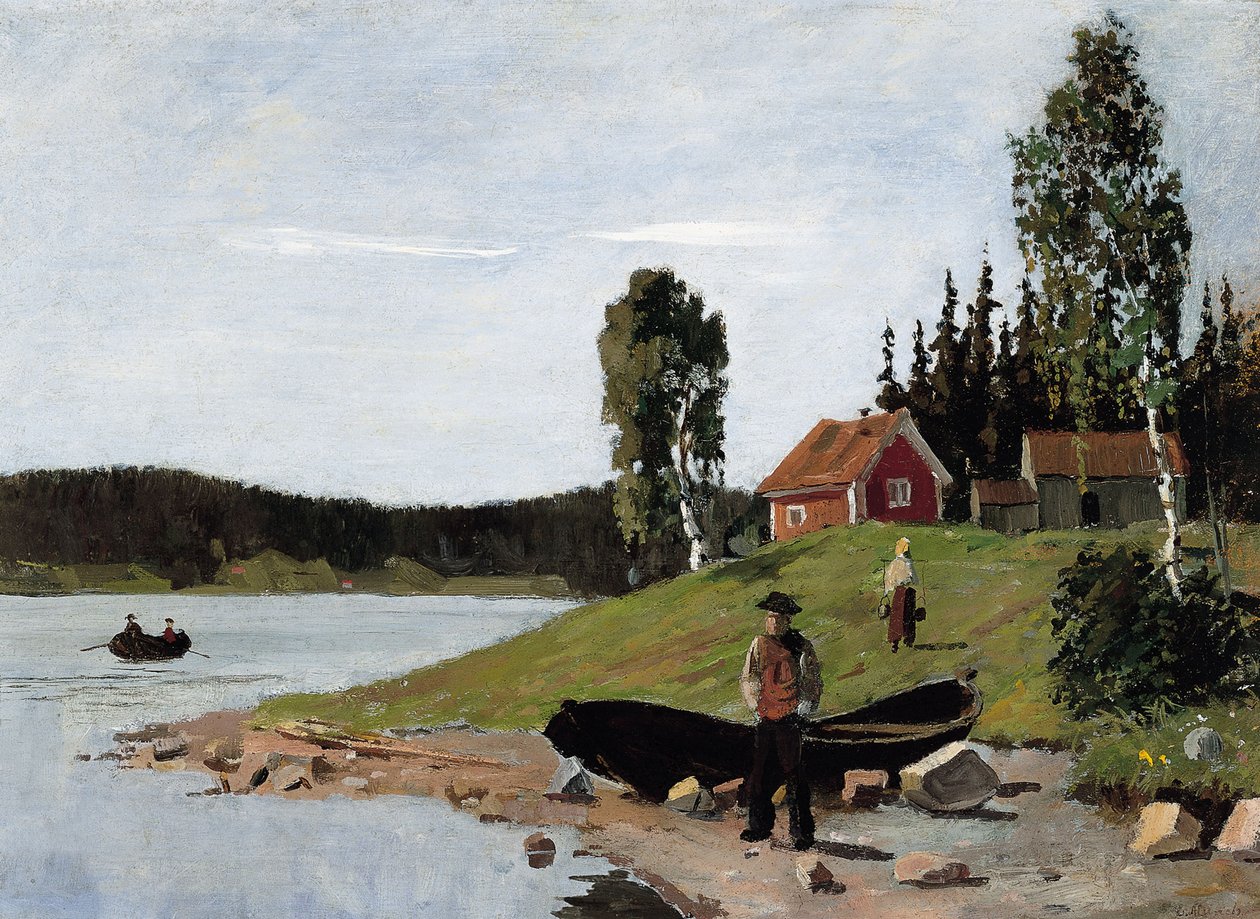 Paysage côtier, 1881 - Edvard Munch