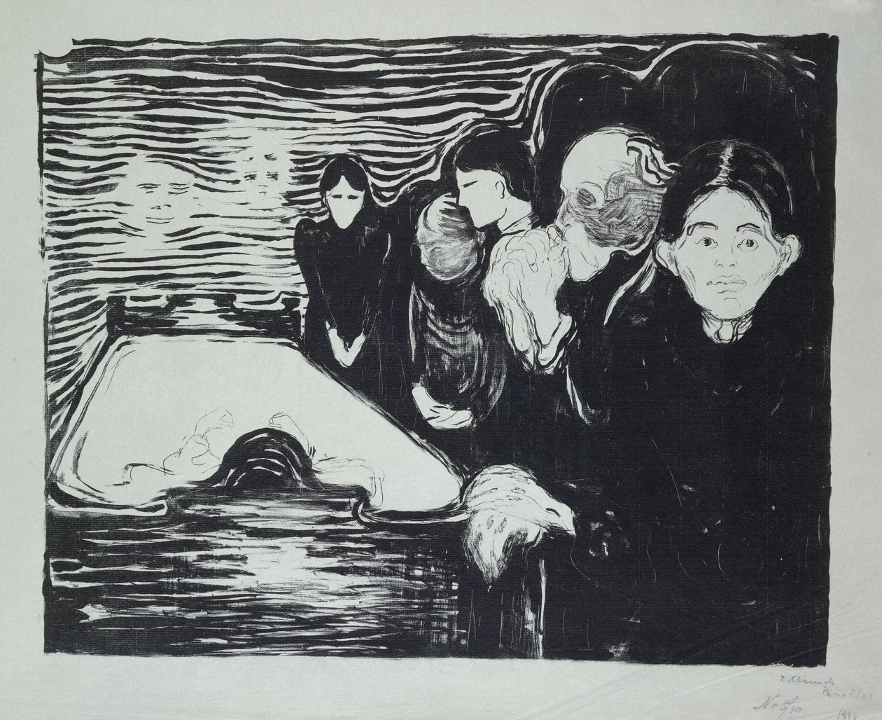 Les affres de la mort - Edvard Munch