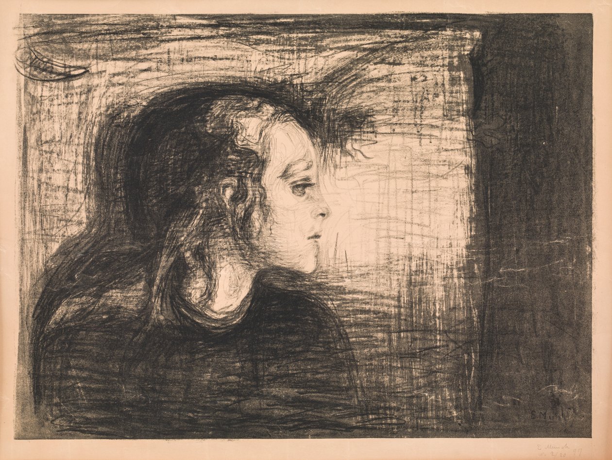 La fille malade - Edvard Munch
