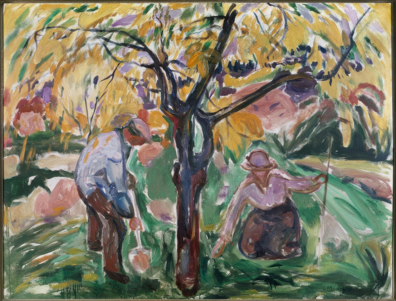 Le pommier - Edvard Munch