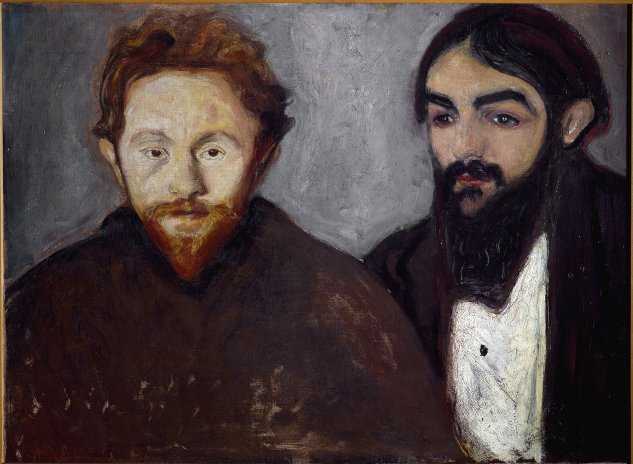 Double portrait - Edvard Munch