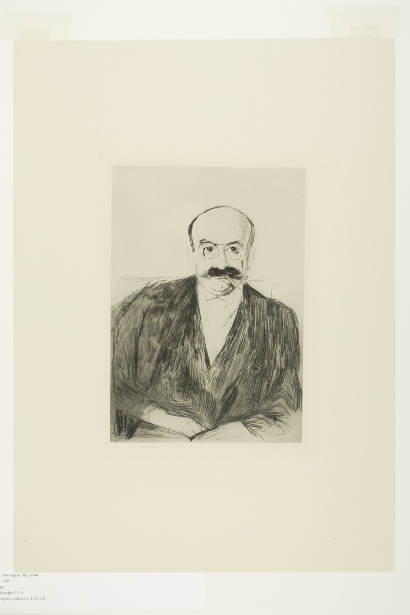 Dr. Max Asch - Edvard Munch