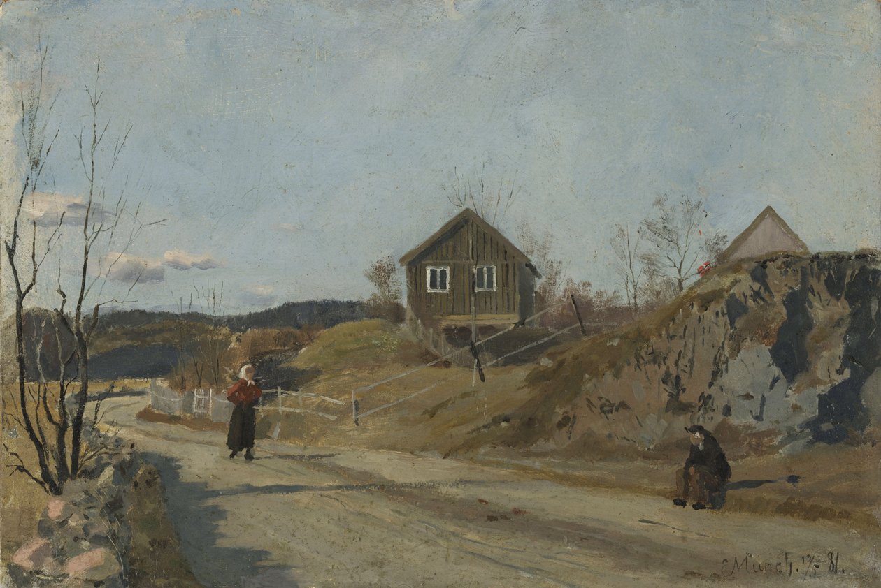 De Vestre Aker - Edvard Munch