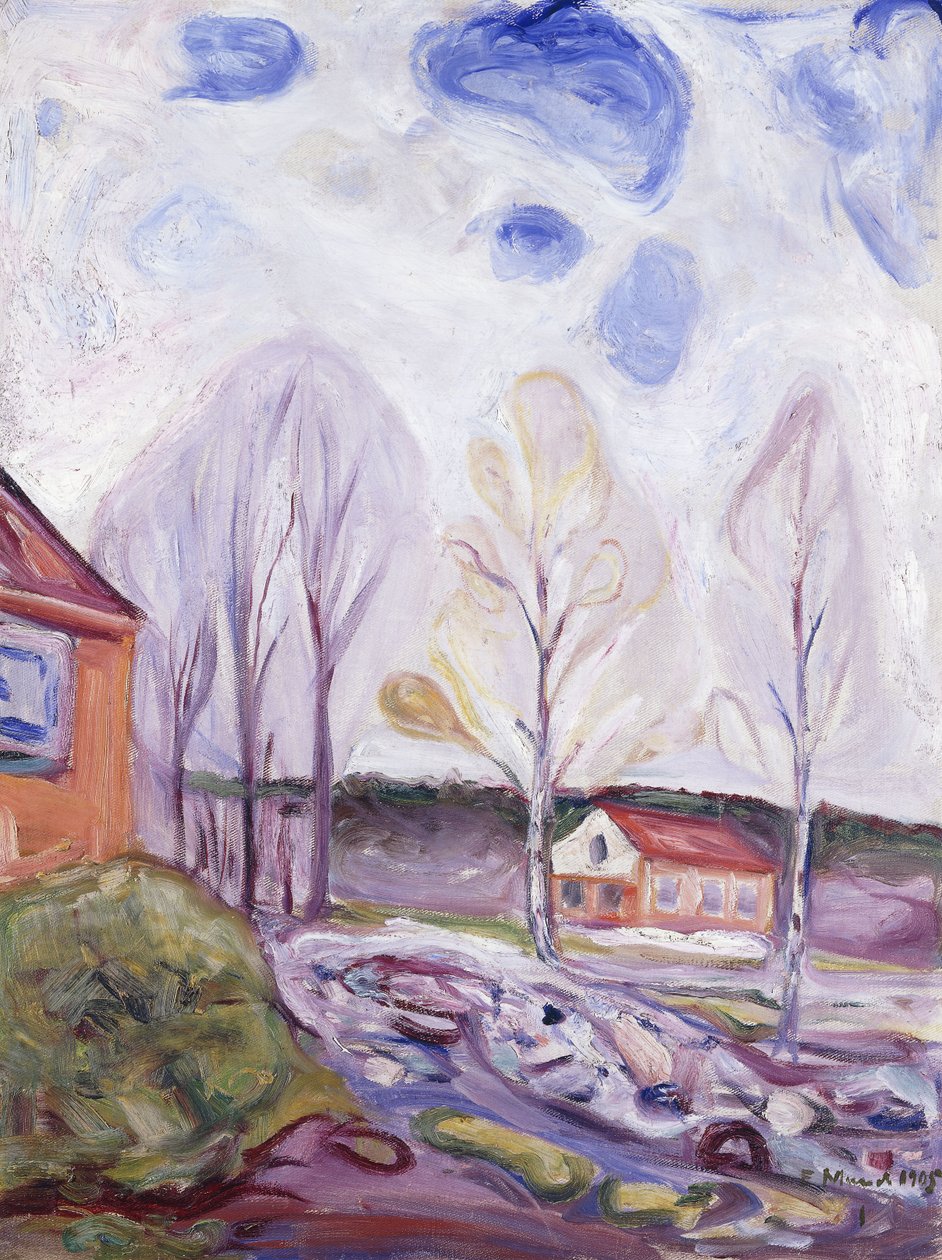 Printemps à Asgarstrand - Edvard Munch