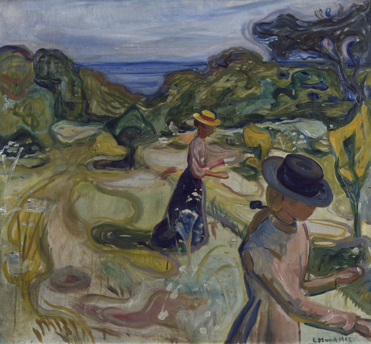Dans le jardin - Edvard Munch