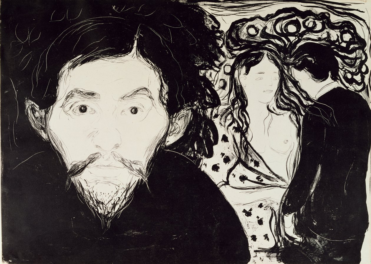Jalousie, 1896 - Edvard Munch