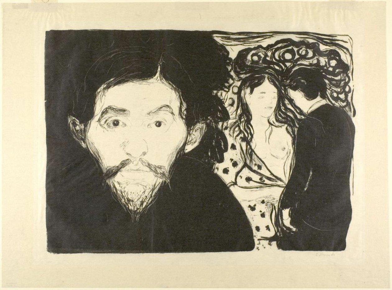 Jalousie I - Edvard Munch