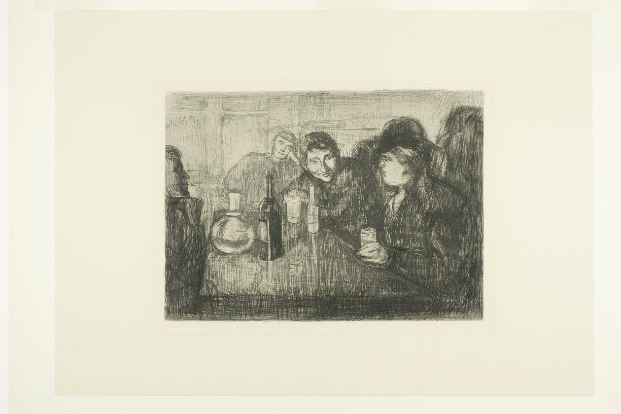 Les Bohémiens de Kristiania I - Edvard Munch