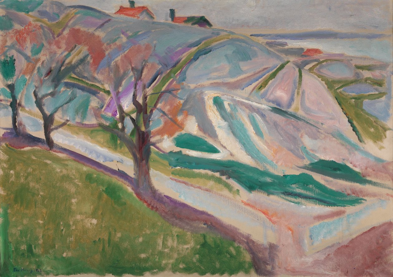 Paysage, Kragero, 1912 - Edvard Munch