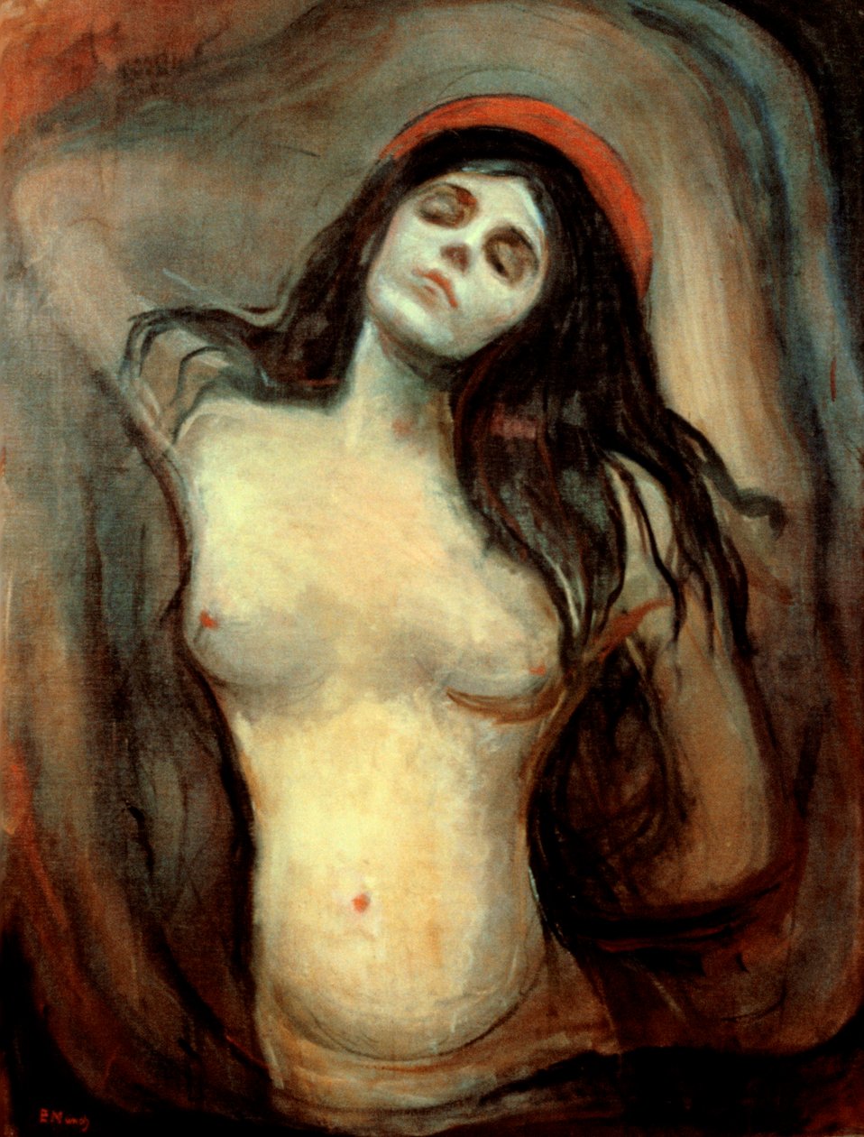 Madonna, 1894-1895 - Edvard Munch