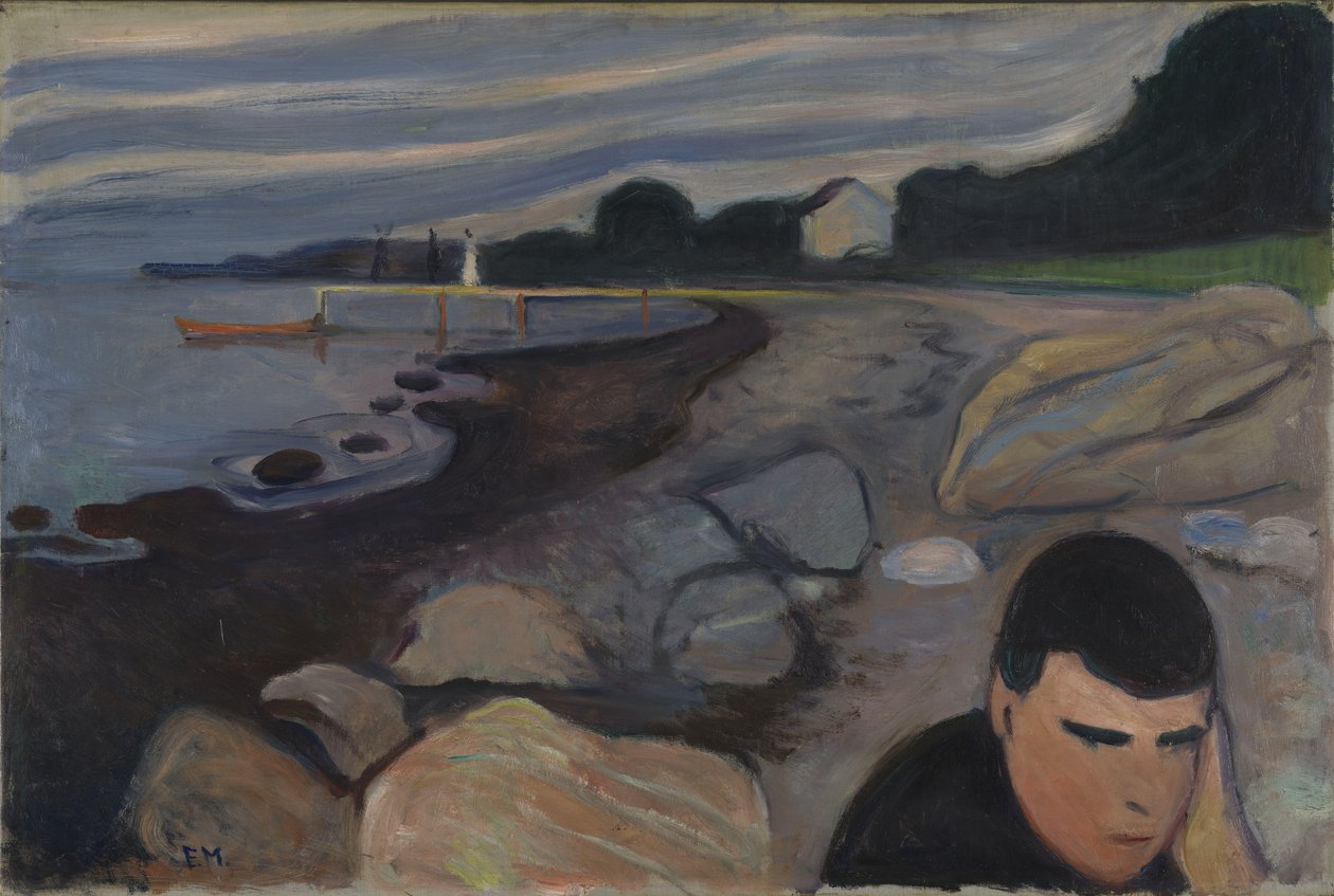 Mélancolie - Edvard Munch