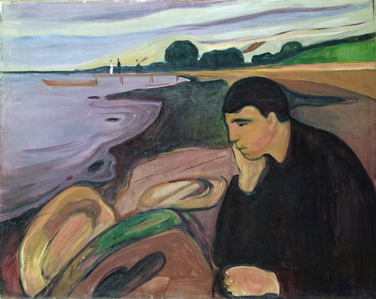 Mélancolie - Edvard Munch