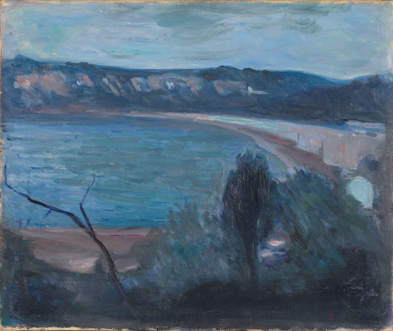 Clair de lune sur la Méditerranée - Edvard Munch