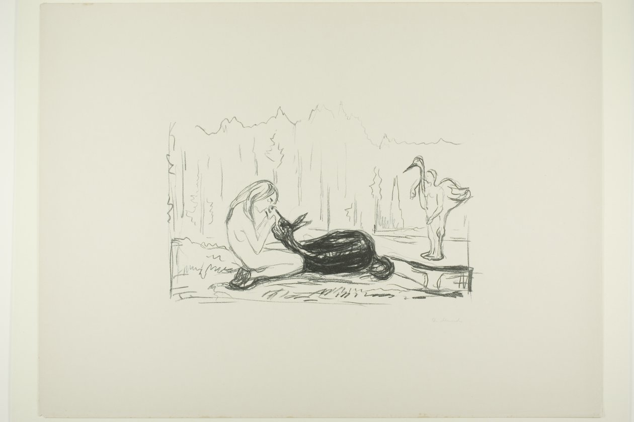 Oméga et le Cerf - Edvard Munch