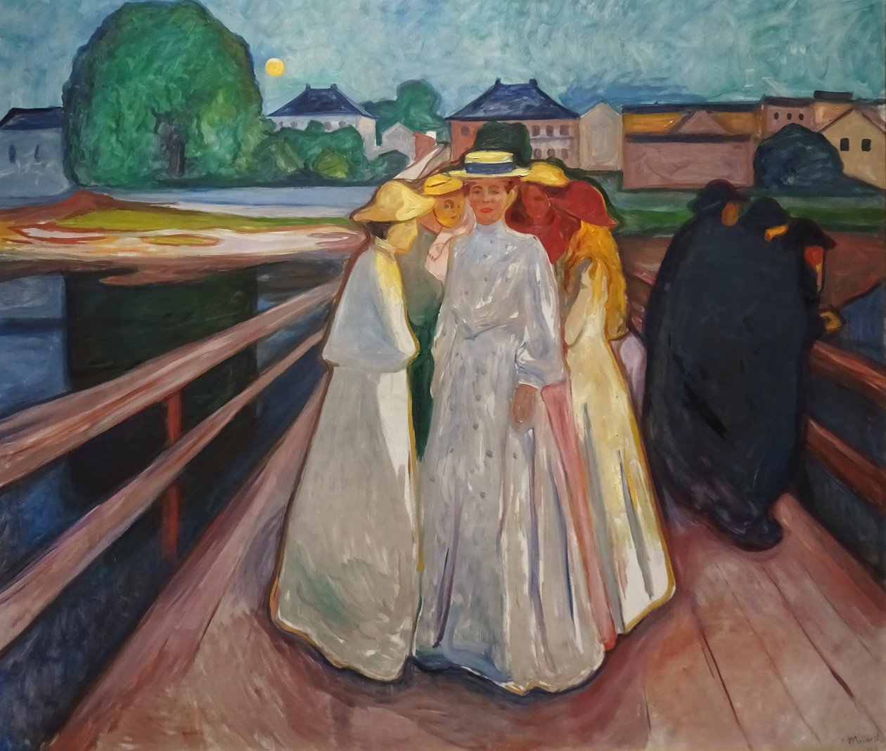 Sur le pont - Edvard Munch
