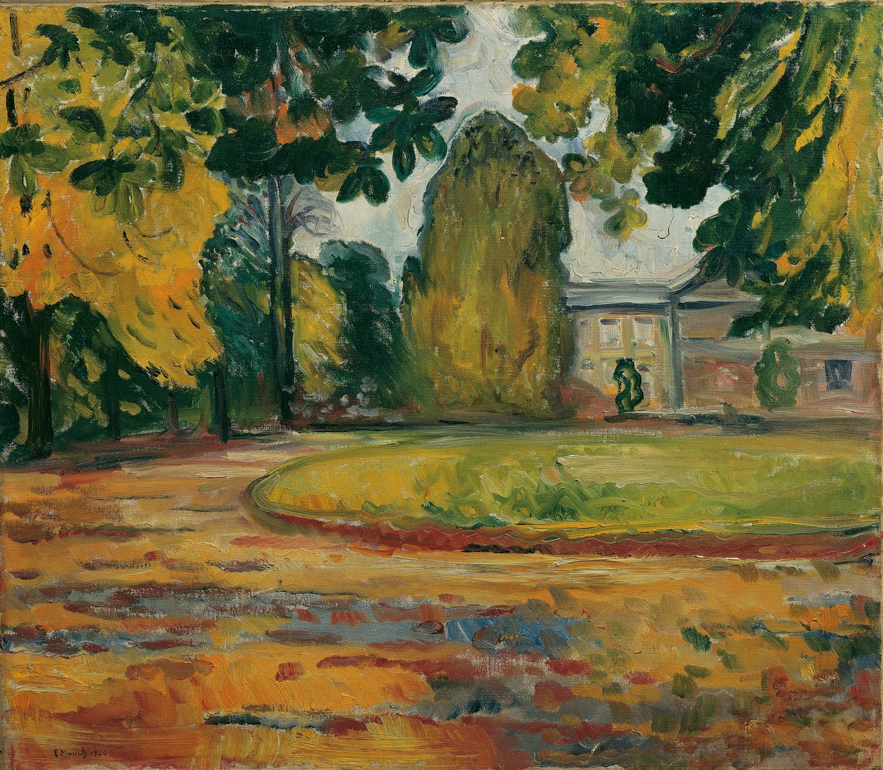 Parc à Kösen - Edvard Munch