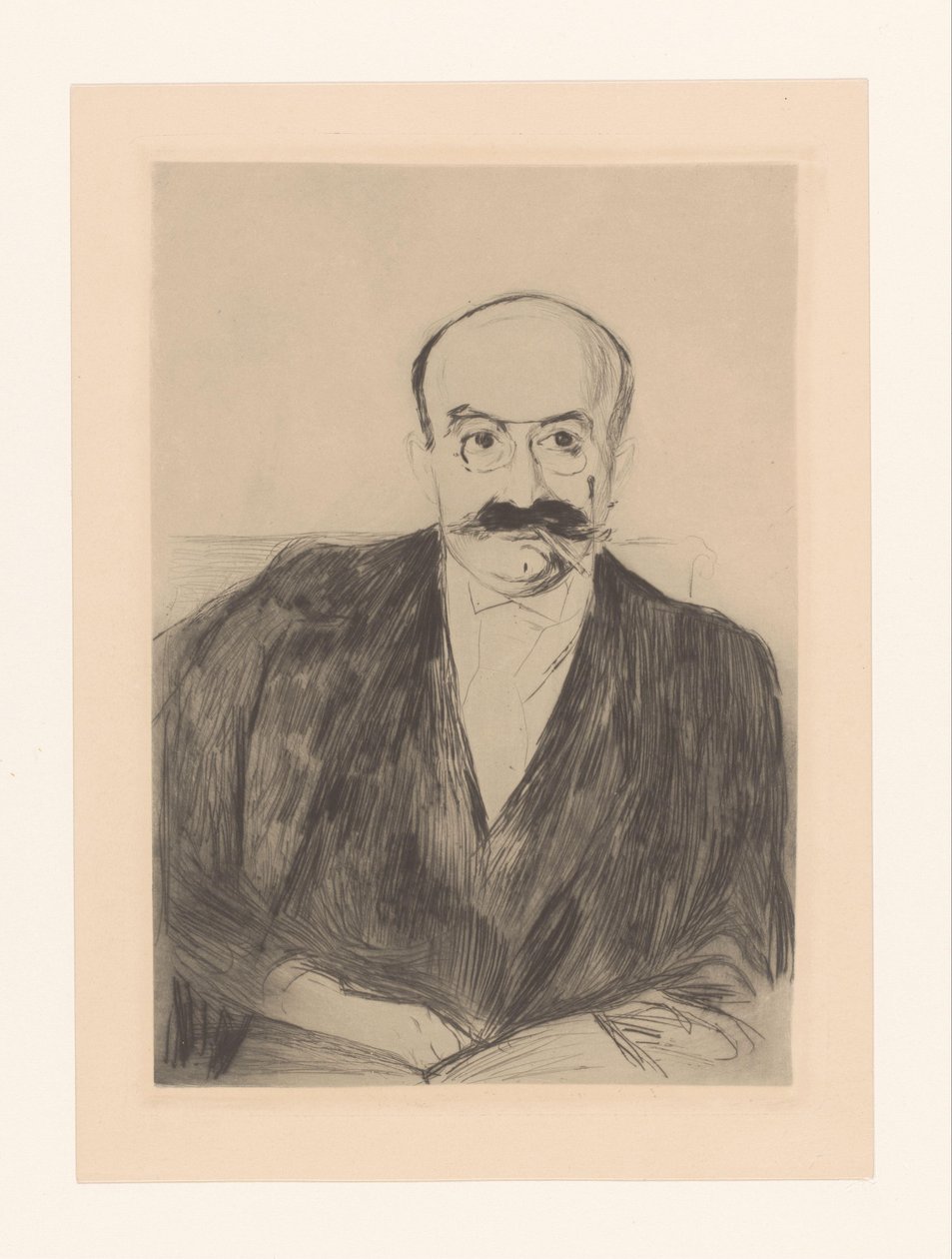 Portrait du Dr. Max Asch - Edvard Munch