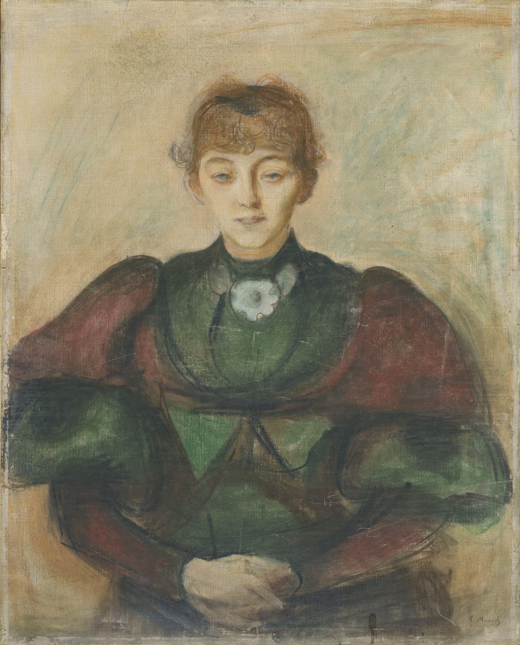 Ragnhild Backstrom, c.1894 - Edvard Munch